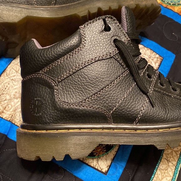 Other - Mens black leather lace up boots